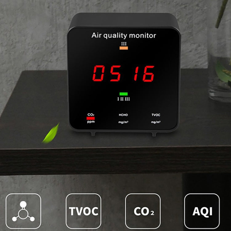 JSM-131 Portable CO2 TVOC Formaldehyde Carbon Dioxide Detector JSM-131 Portable CO2 TVOC Formaldehyde Carbon Dioxide Detector